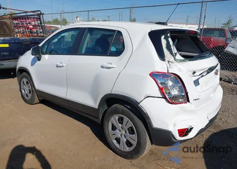 2018 Chevrolet Trax Ls z USA, uszkodzony, nr VIN 3GNCJKSB4JL270042